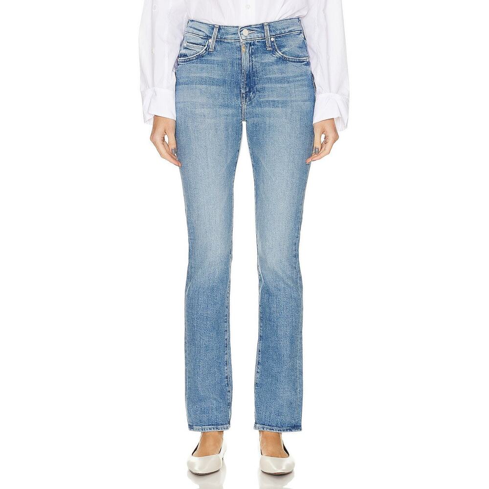 Mother The Rascal Skimp Jeans in Punk Charming Wash Womens Size 25 X 28.5